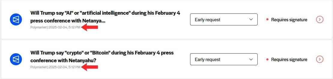 Always check the timestamp when voting on disputes.