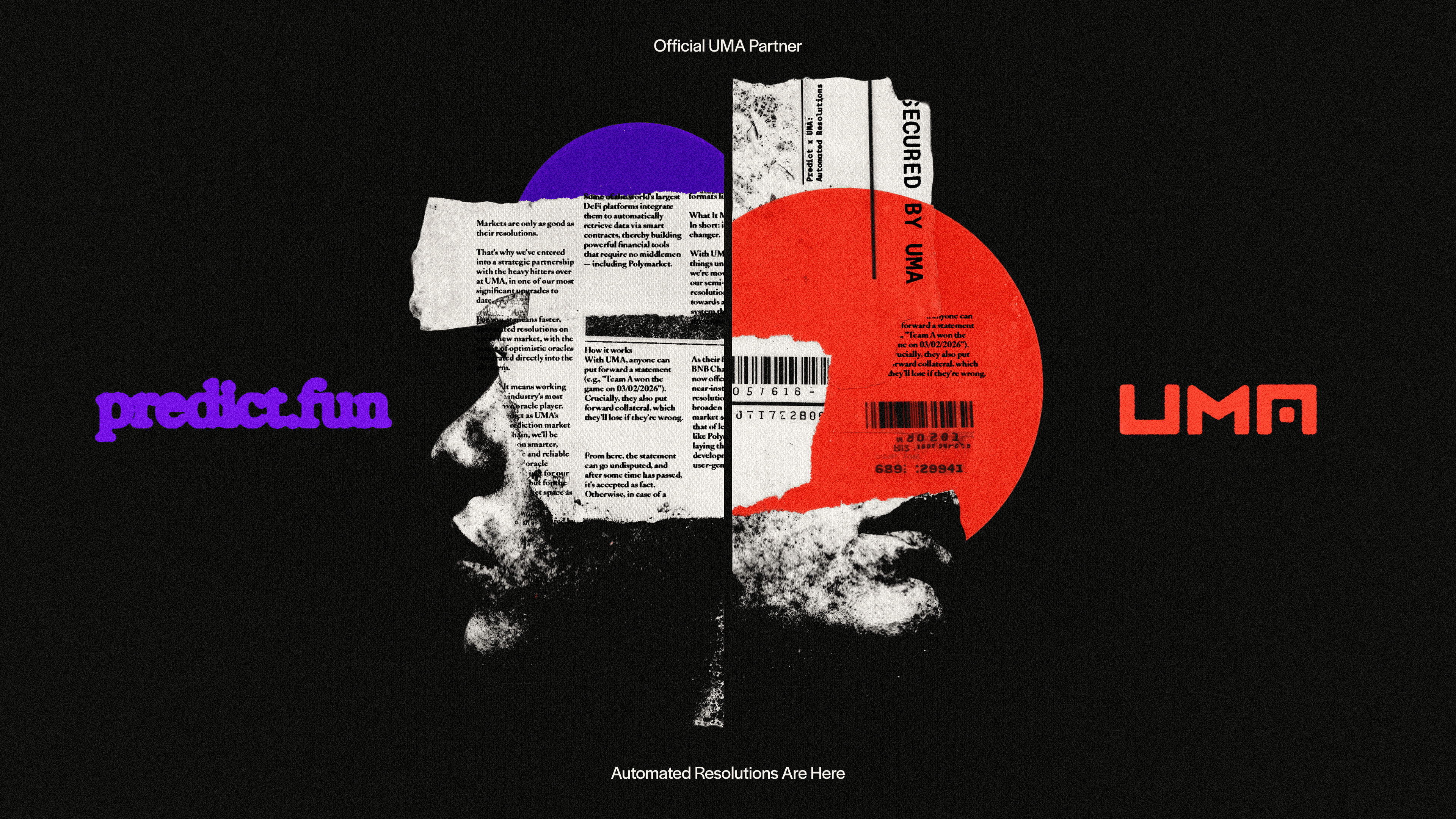 Predict.fun has integrated UMA for automated market resolution