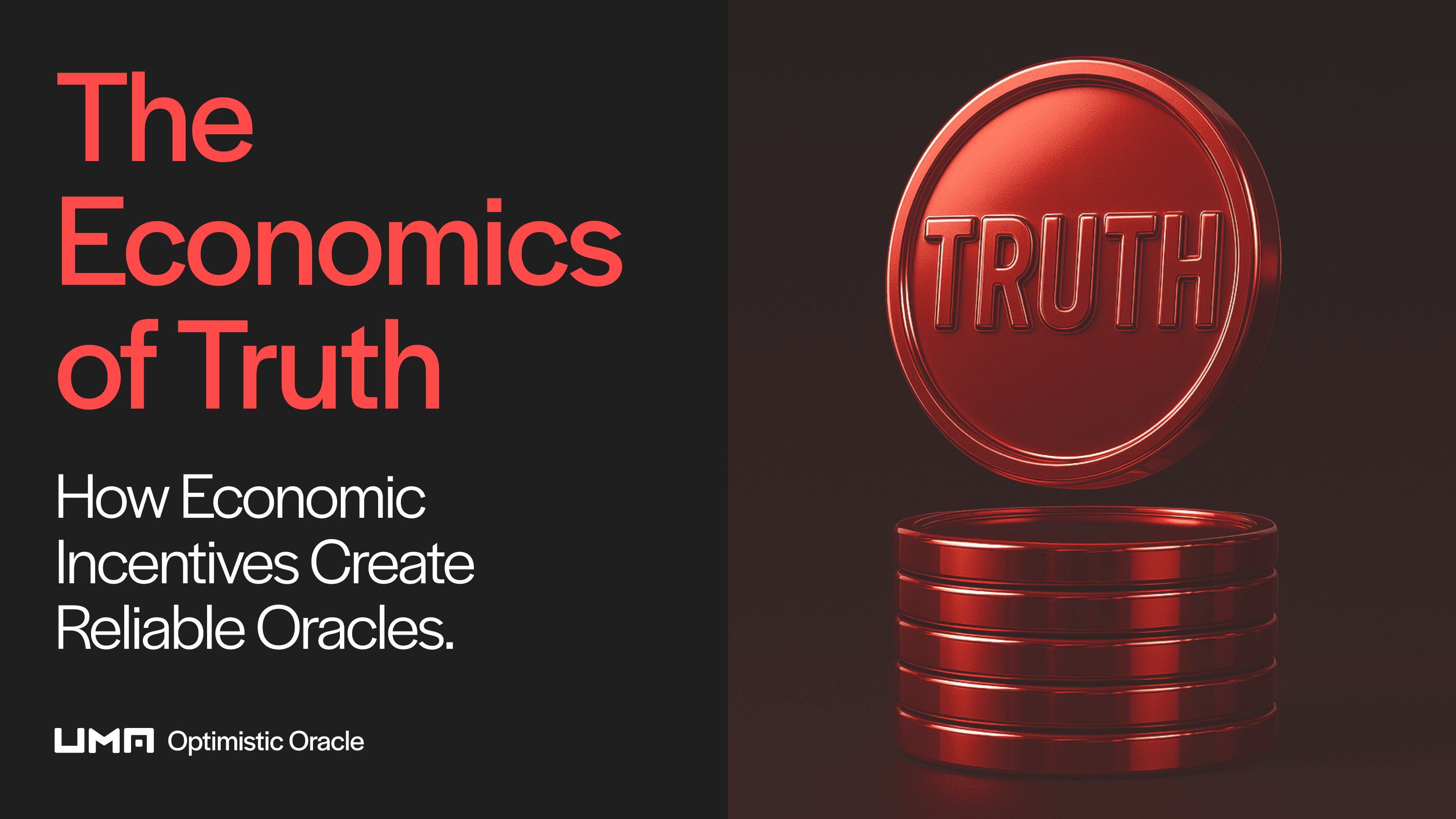 Technical design helps, but incentives seal the deal. Discover how oracles can use economic systems to bring truth onchain in a secure, decentralized manner.